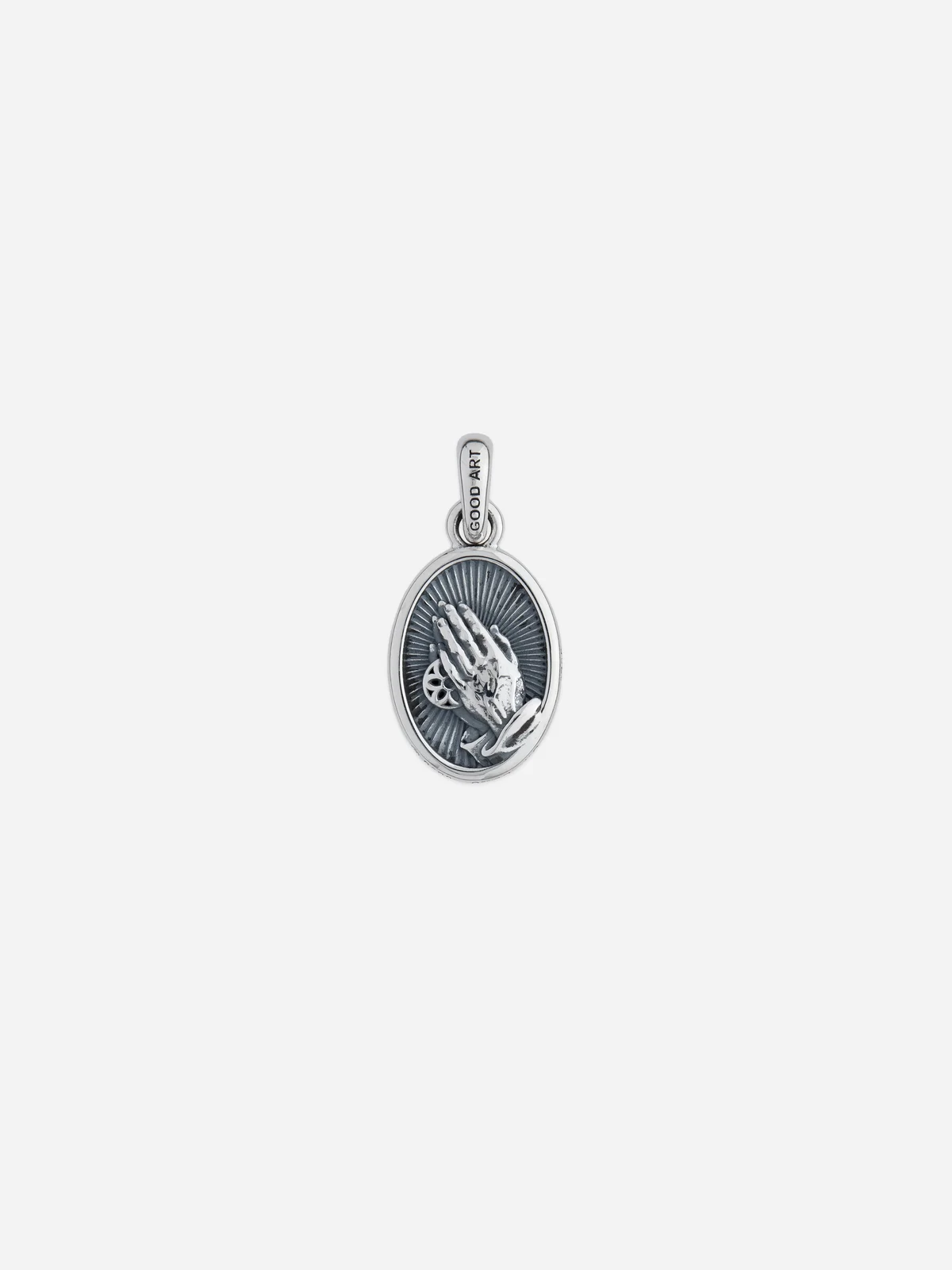 "His Hands" Pendant ~ Sterling Silver by 3sixteen