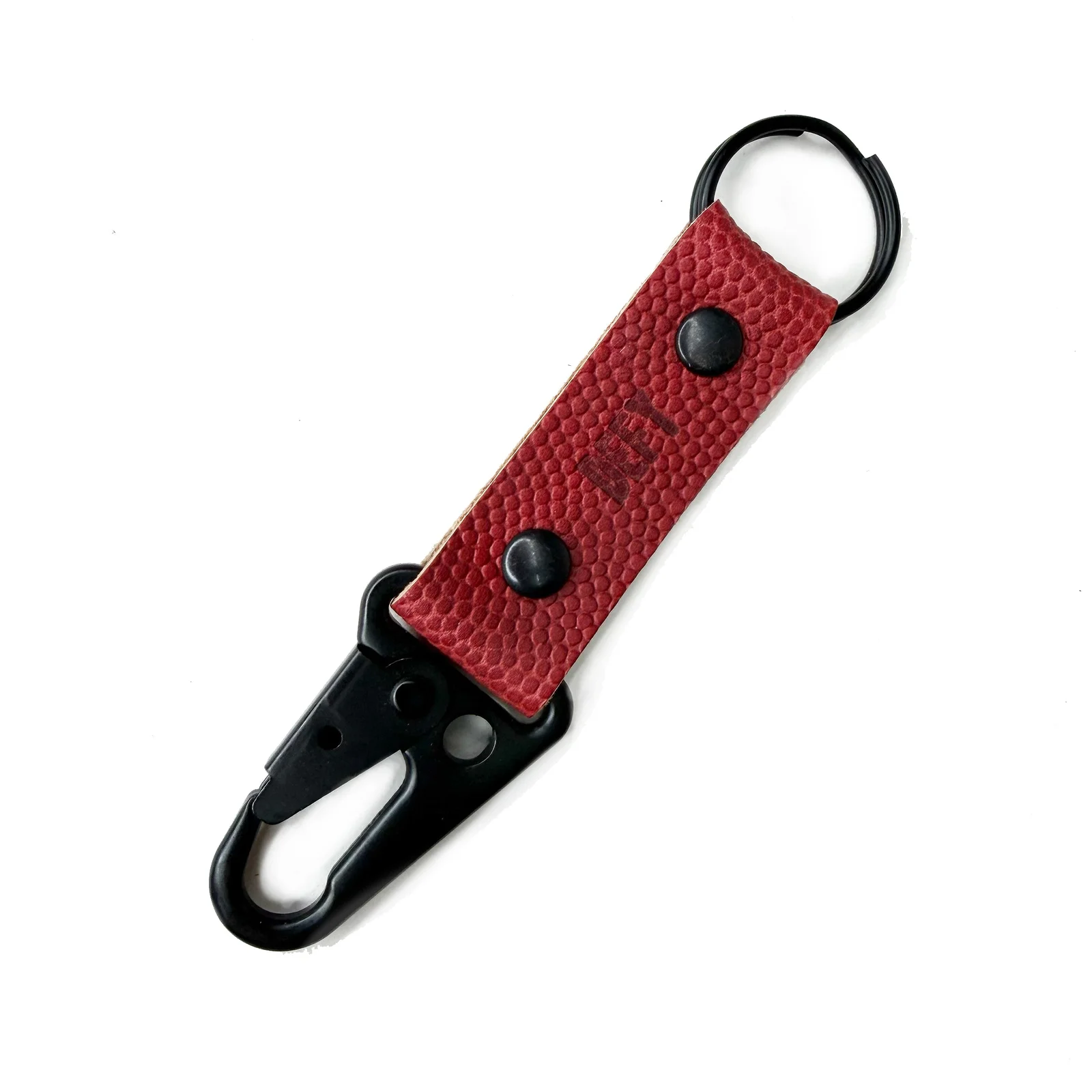 Key Chain / Horween NFL Football Leather / Ships in 1-2 Weeks by Defy Bags