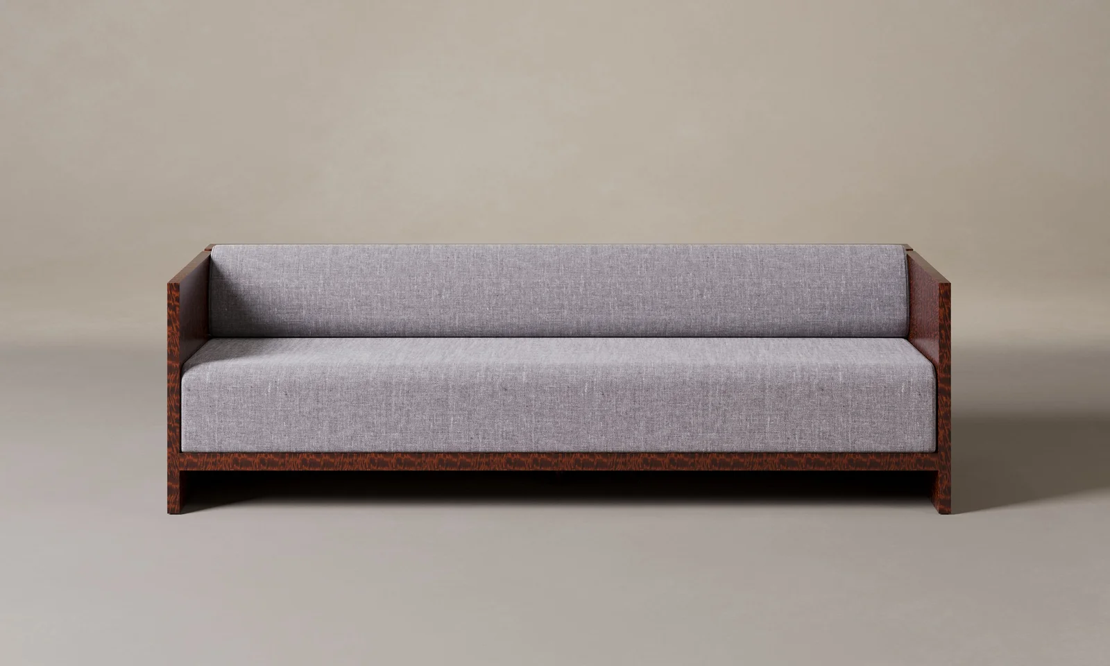 The Brasa Sofa - Heritage Belgian Linen Agate by Maiden Home