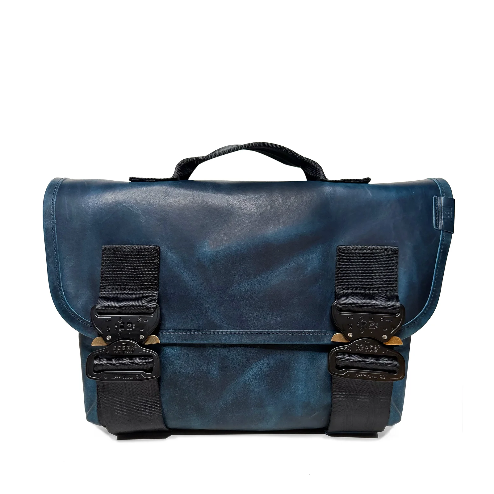 Ships in 3-4 Weeks / Recon Mini / Horween Cobalt Blue Leather by Defy Bags