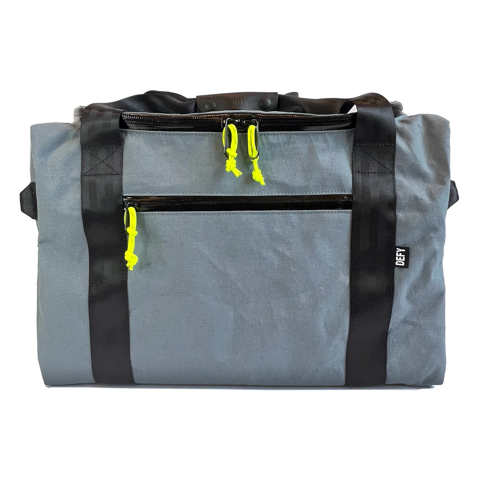 The Rover Backpack / Storm Grey X-Pac® X11 x X-Pac™ Hi-Vis Yellow / Low Stock by Defy Bags