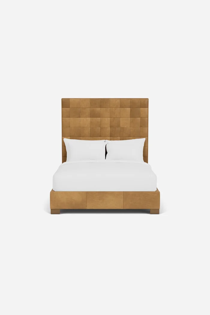 Harrison Tufted Platform Bed by Moore & Giles