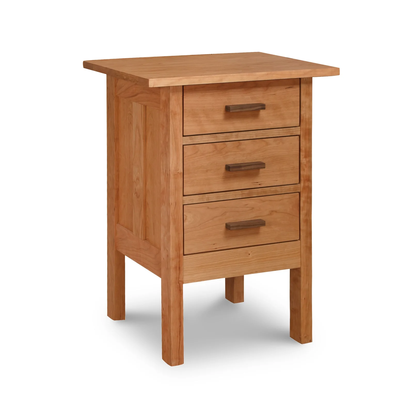Modern Craftsman 3-Drawer Nightstand by Vermont Woods Studios