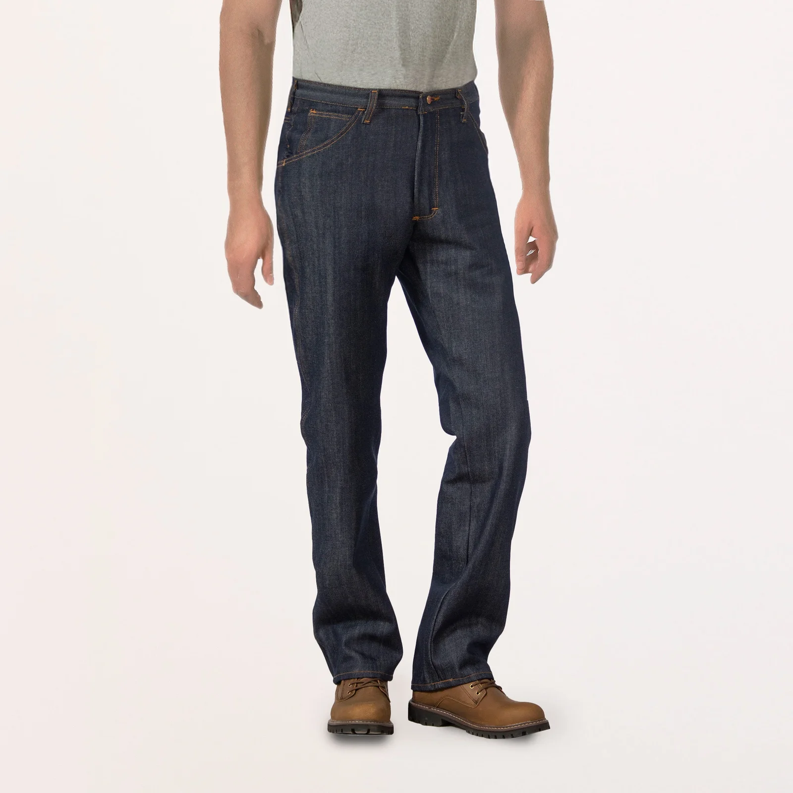 #147 American Made Jean Rigid Unwashed 14 oz. Everyday Five Pocket Jean by Round House