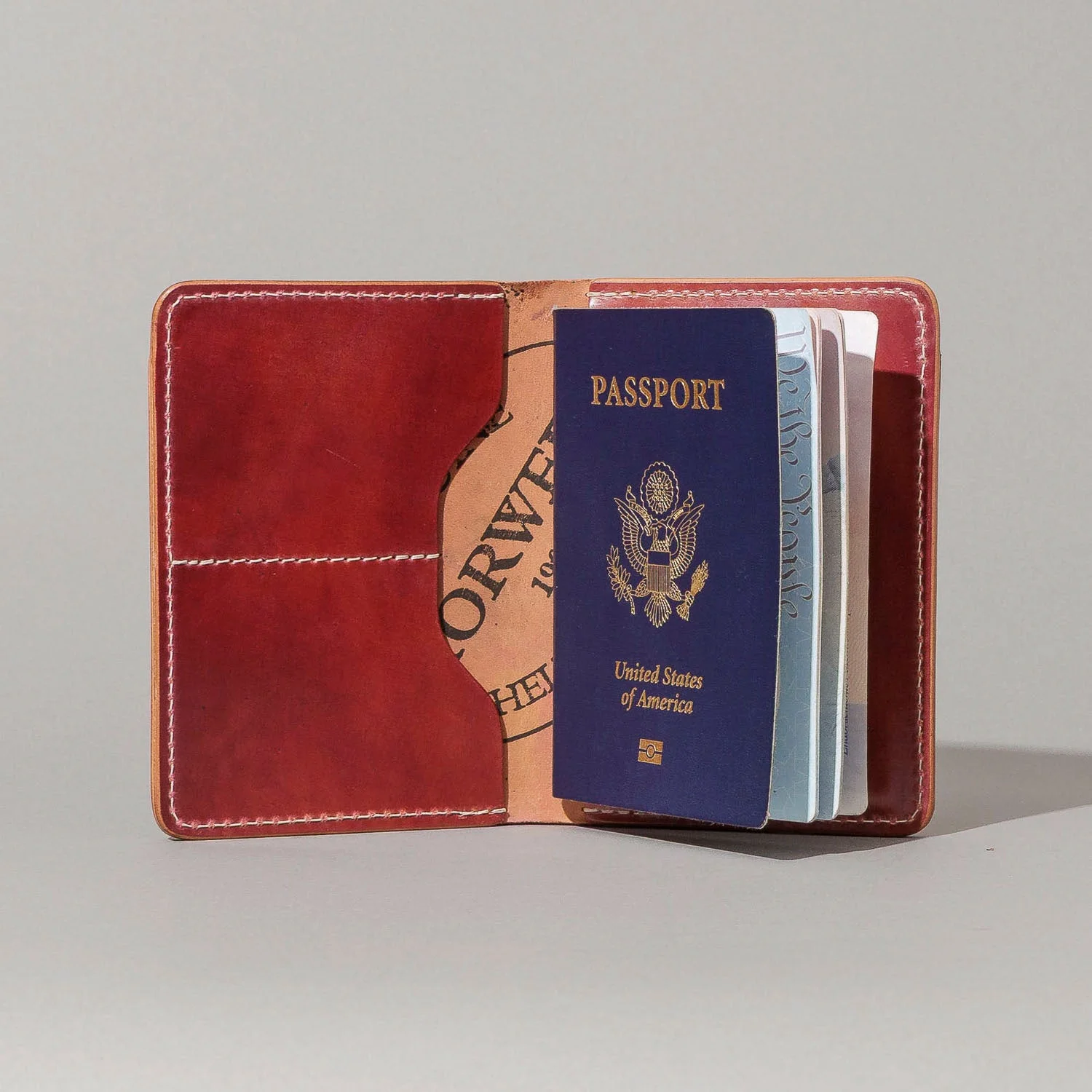 One-Off Traveler Passport Holder by Ashland Leather