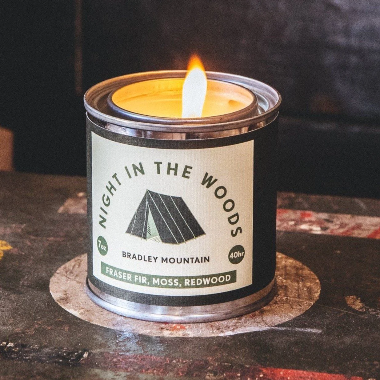 Night in the Woods Candle by Bradley Mountain