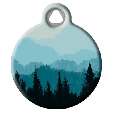 Blue Ridge Mountains Pet ID Tag by Dog Tag Art by Lupine Pet