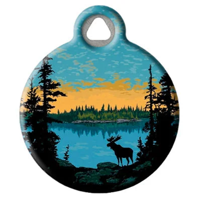 Isle Royale National Park Pet ID Tag by Dog Tag Art by Lupine Pet