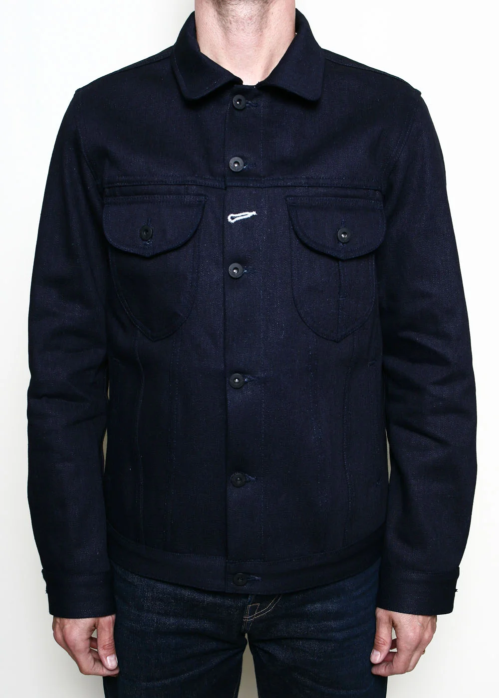 Type III Jacket // 15oz Dbl Indigo Cryptic by Rogue Territory