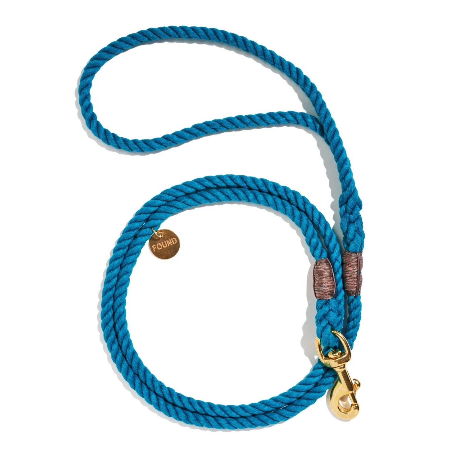 Aqua Rope Dog Leash | Bolt Snaps, Standard by Found My Animal
