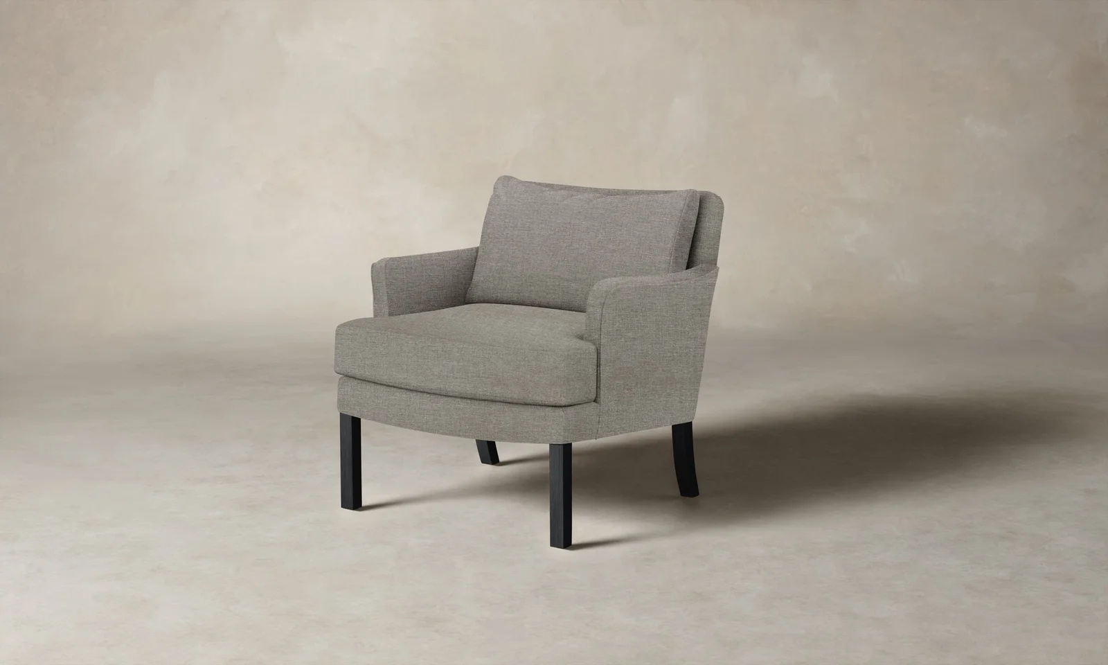 The Kaye Chair - Heritage Belgian Linen Agate by Maiden Home