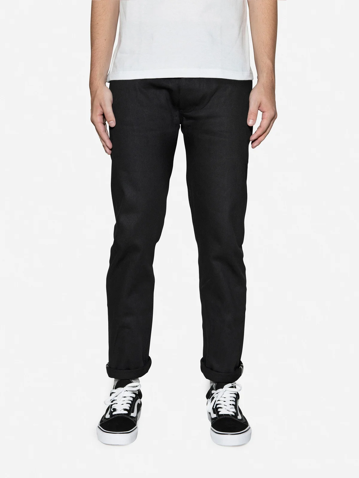 CT-222x ~ Classic Tapered - Lightweight Double Black by 3sixteen
