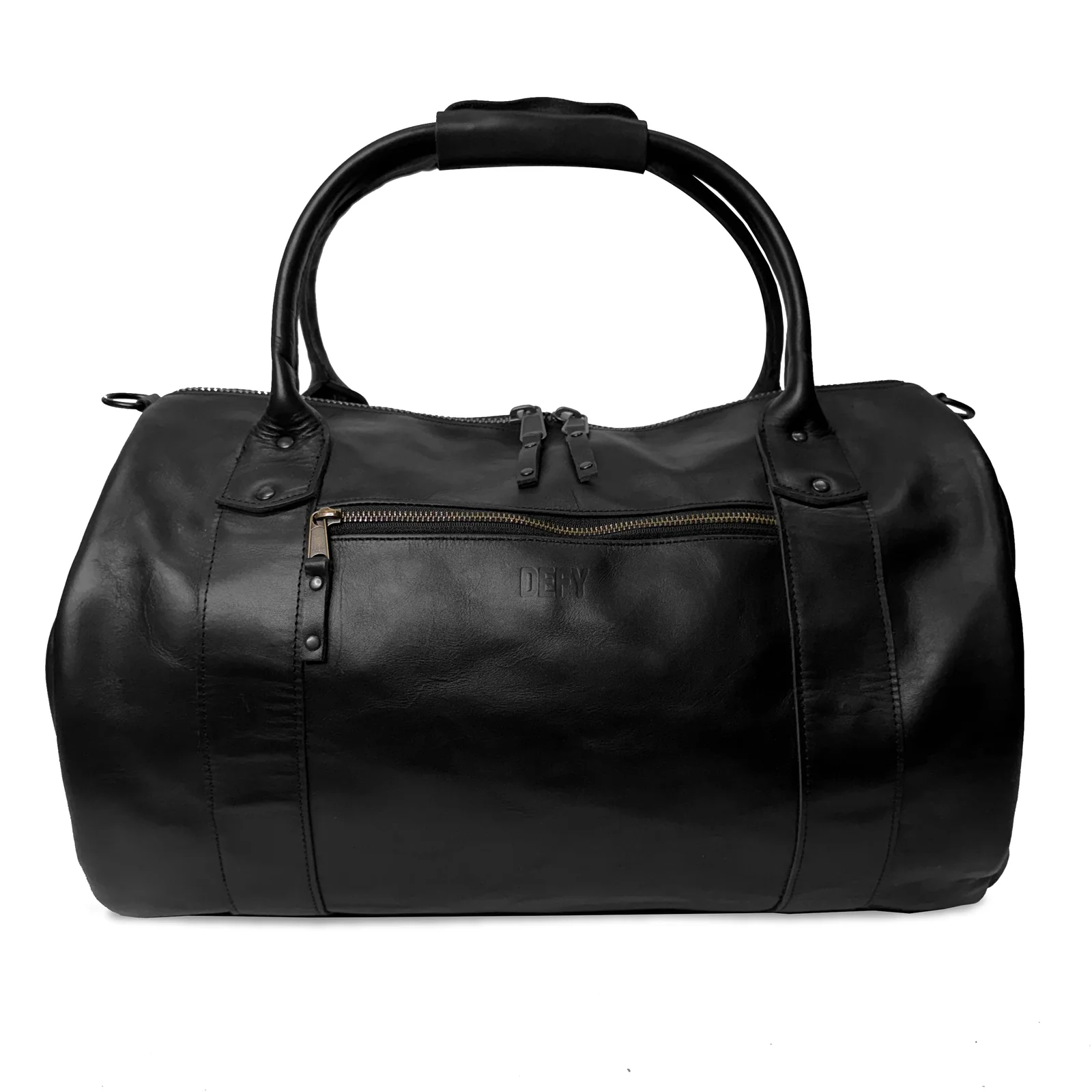 Ships in 6-10 Weeks / The Ultimate Overnighter / Horween Rookery Leather Exterior x Japanese Lining Bundle by Defy Bags