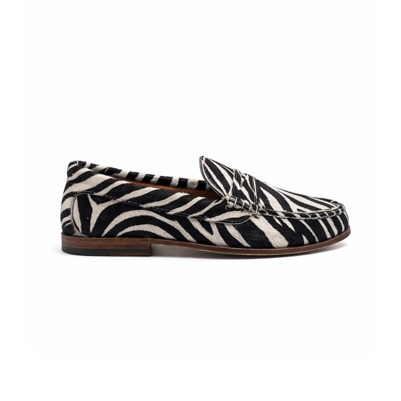 KKB Penny Loafer: Zebra Print by Quoddy