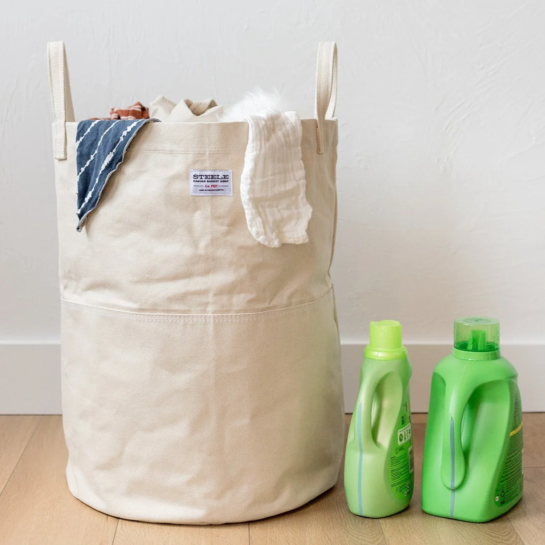 Tall Canvas Storage Bin by Steele Canvas