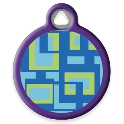 Sea Glass Pet ID Tag by Dog Tag Art by Lupine Pet