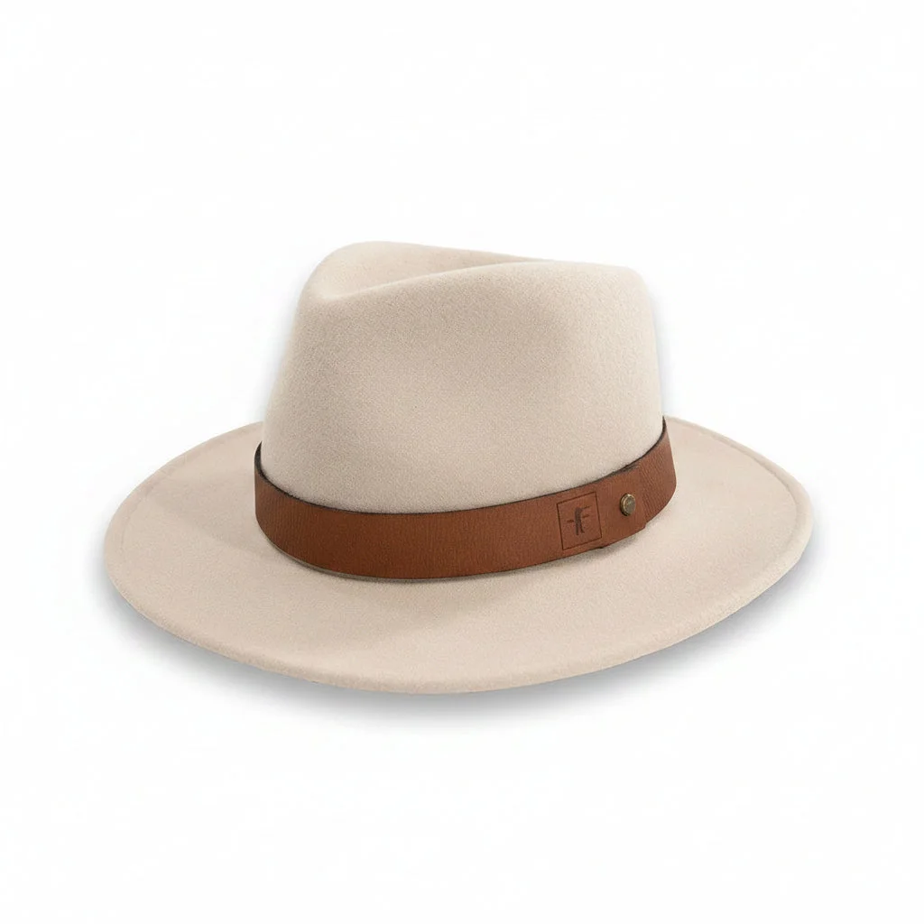 Brimmed Field Hat - Felted Wool by Ball and Buck