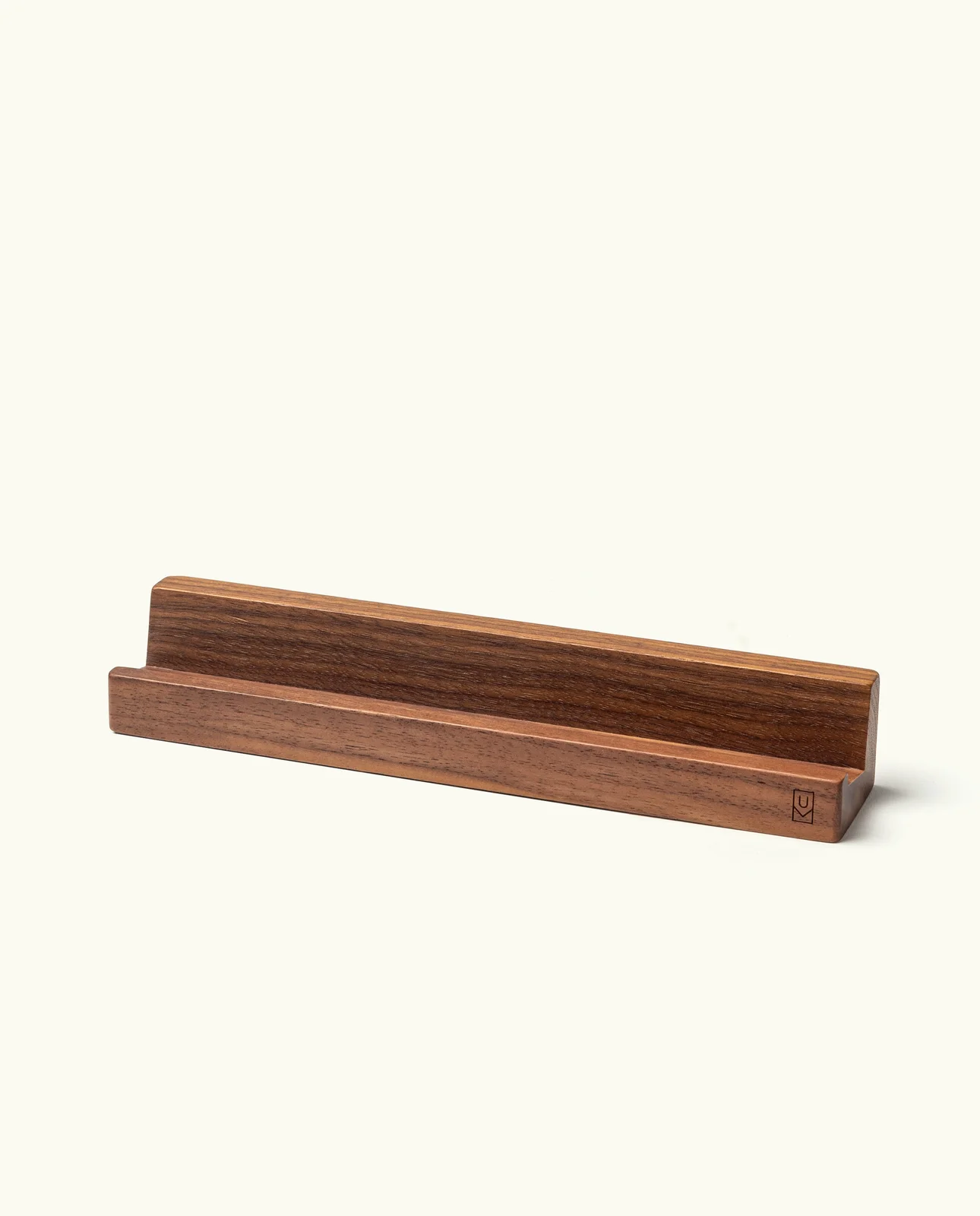 Analog Weekly Card Holder (Walnut) by Ugmonk
