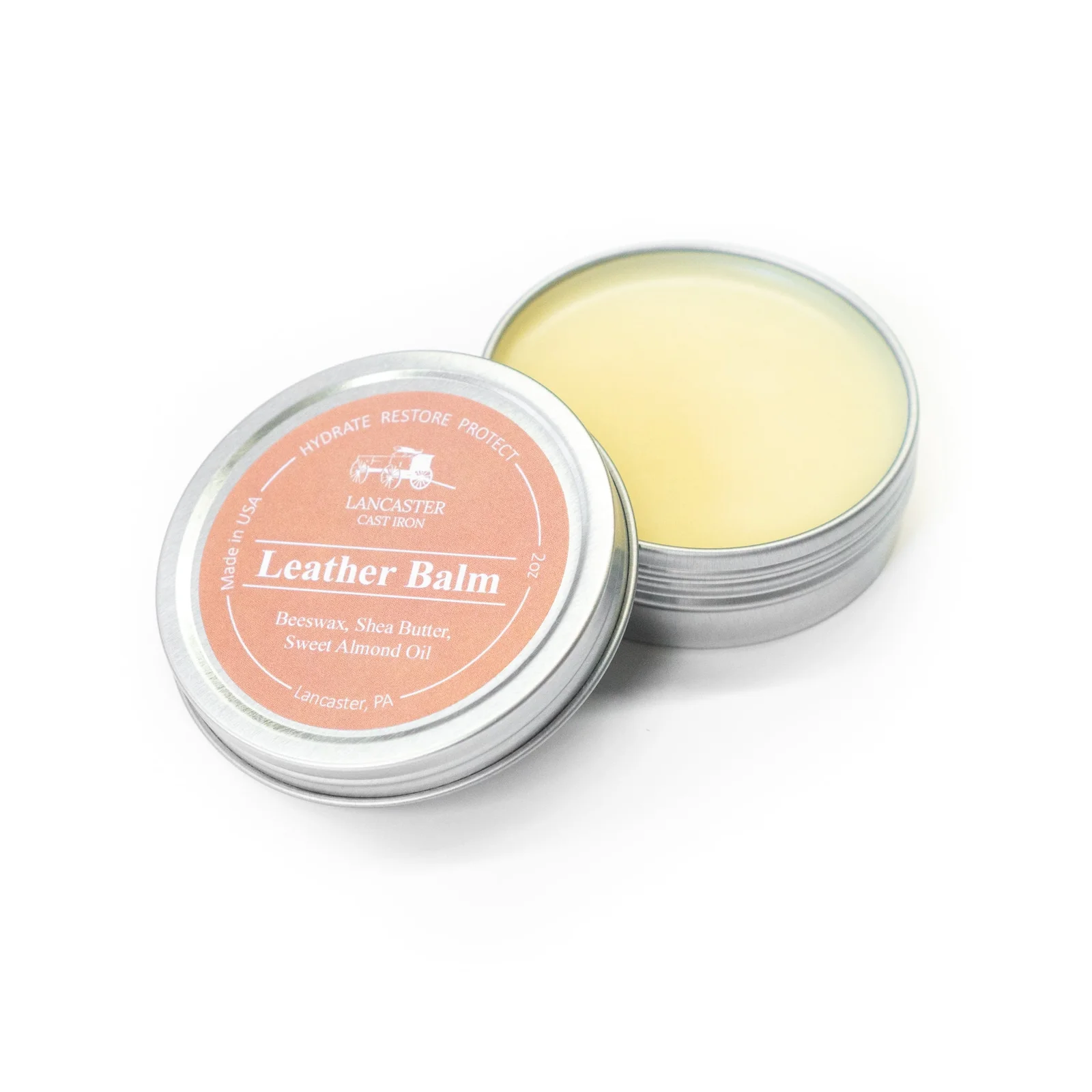 Leather Balm and Conditioner by Lancaster Cast Iron