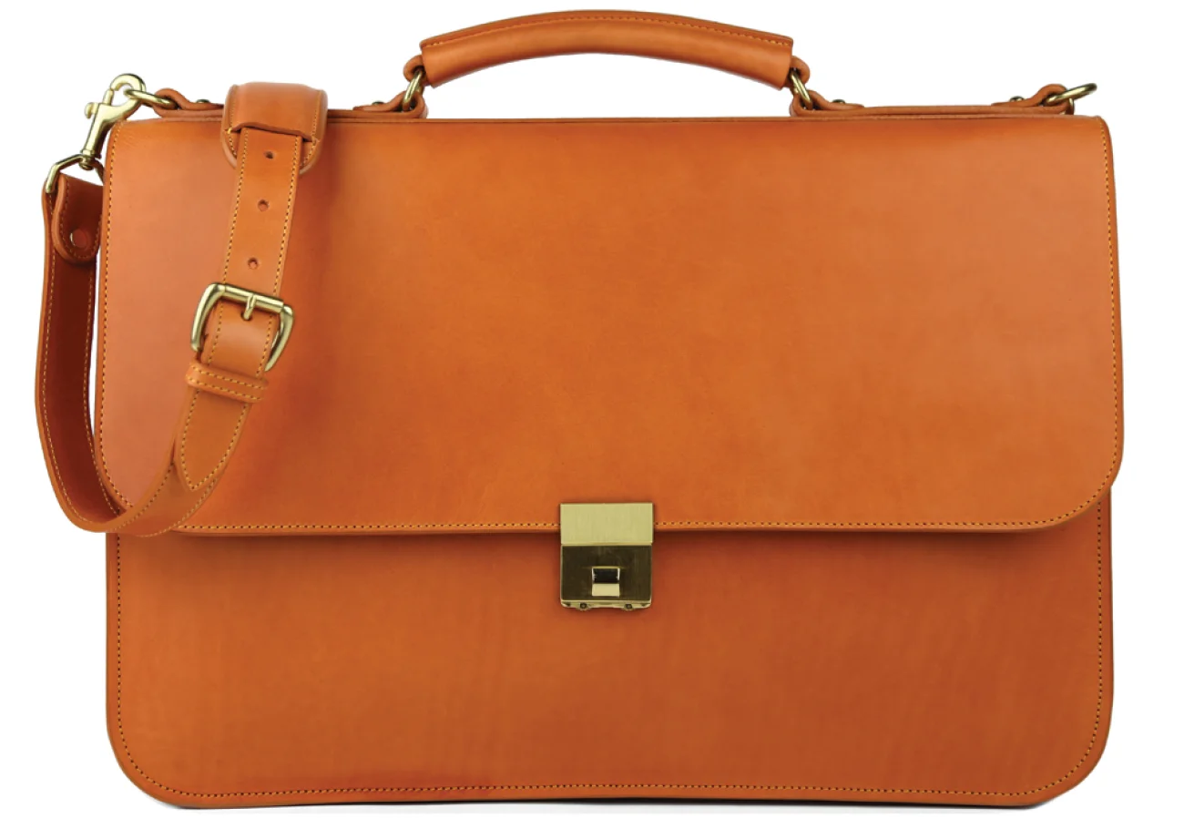 Birmingham Briefcase by Frank Clegg Leatherworks