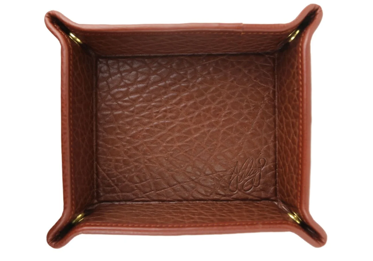 Valet Tray by Frank Clegg Leatherworks