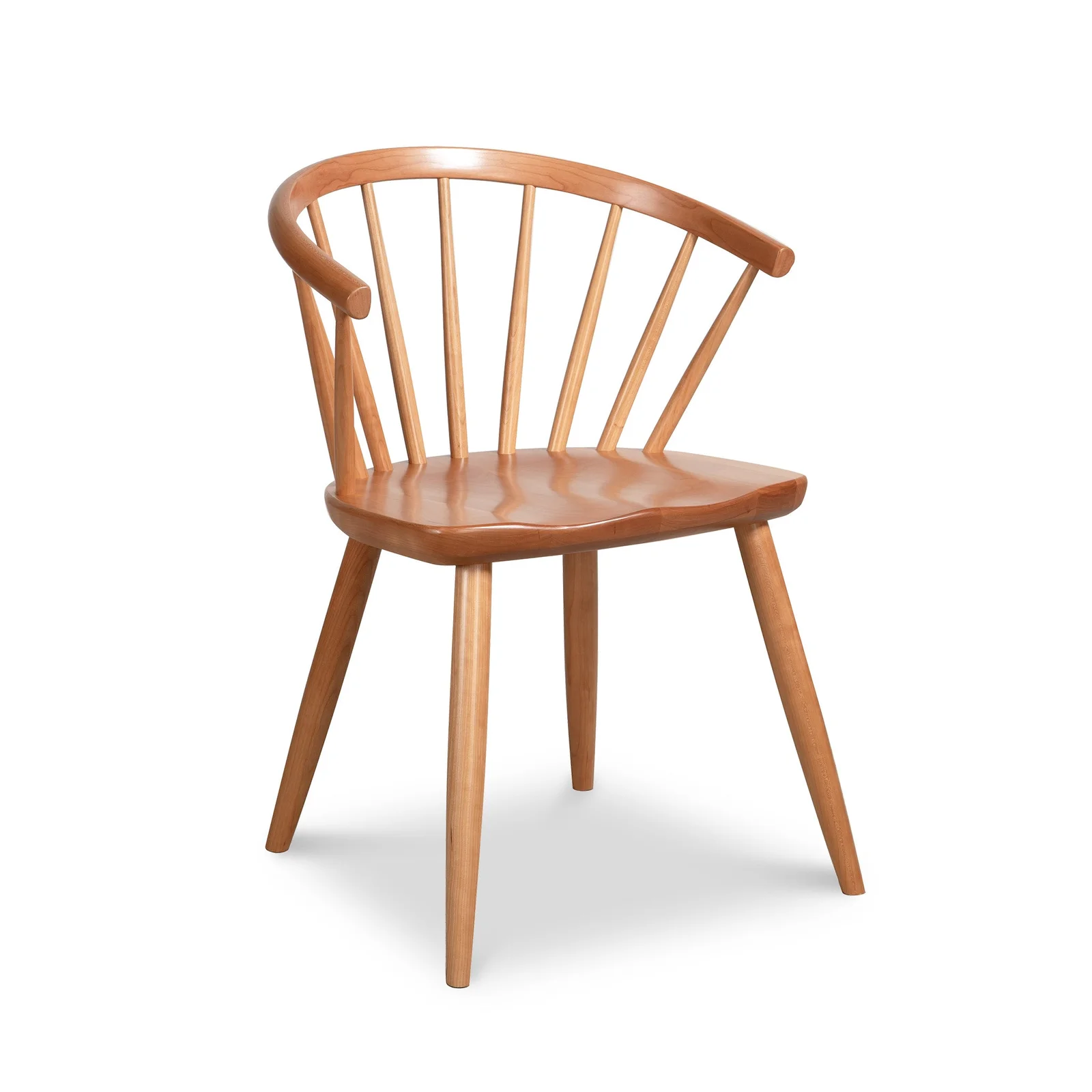 Dover Curveback Windsor Chair in Cherry - Display Model by Vermont Woods Studios