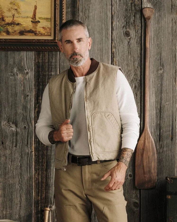 Piston Vest - Washed Sandstone by Bradley Mountain
