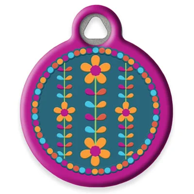 Marigold Pet ID Tag by Dog Tag Art by Lupine Pet