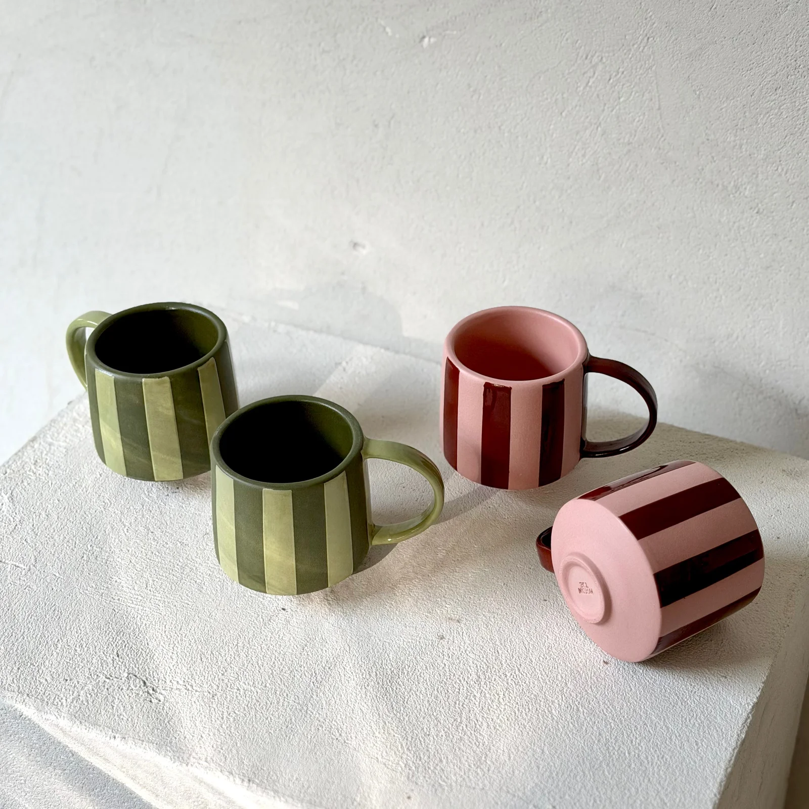 Colorstory Stripe Mug / Seconds by Pigeon Toe Ceramics