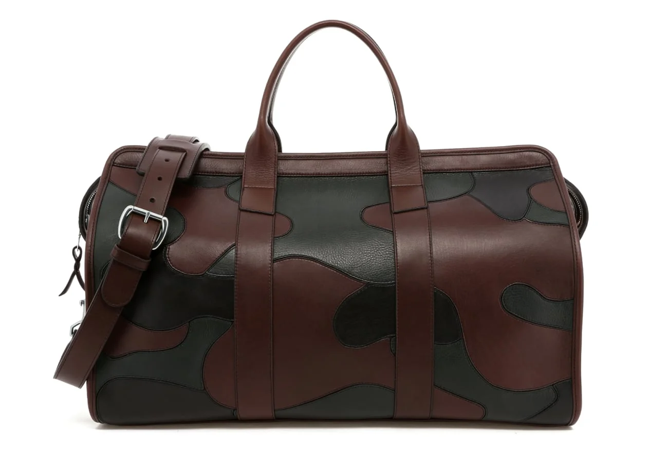Camo Travel Duffle by Frank Clegg Leatherworks