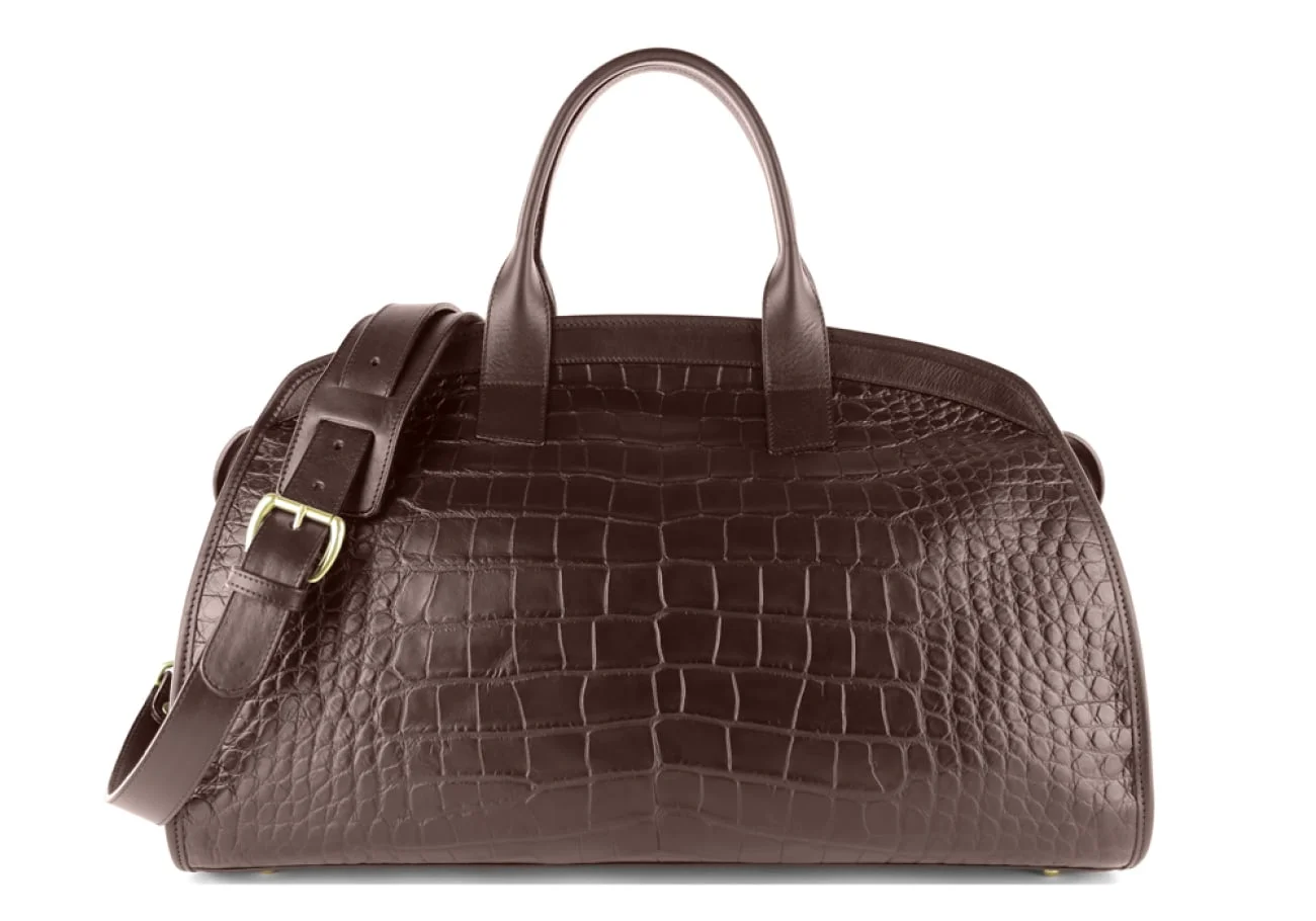 Alligator Aiden Duffle by Frank Clegg Leatherworks