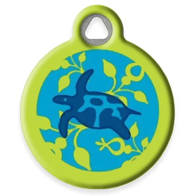 Turtle Reef Pet ID Tag by Dog Tag Art by Lupine Pet