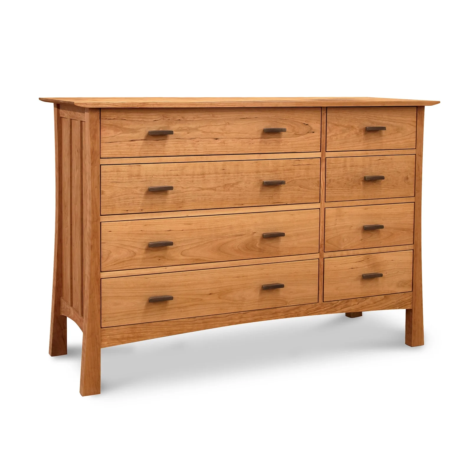 Contemporary Craftsman 8-Drawer Dresser by Vermont Woods Studios