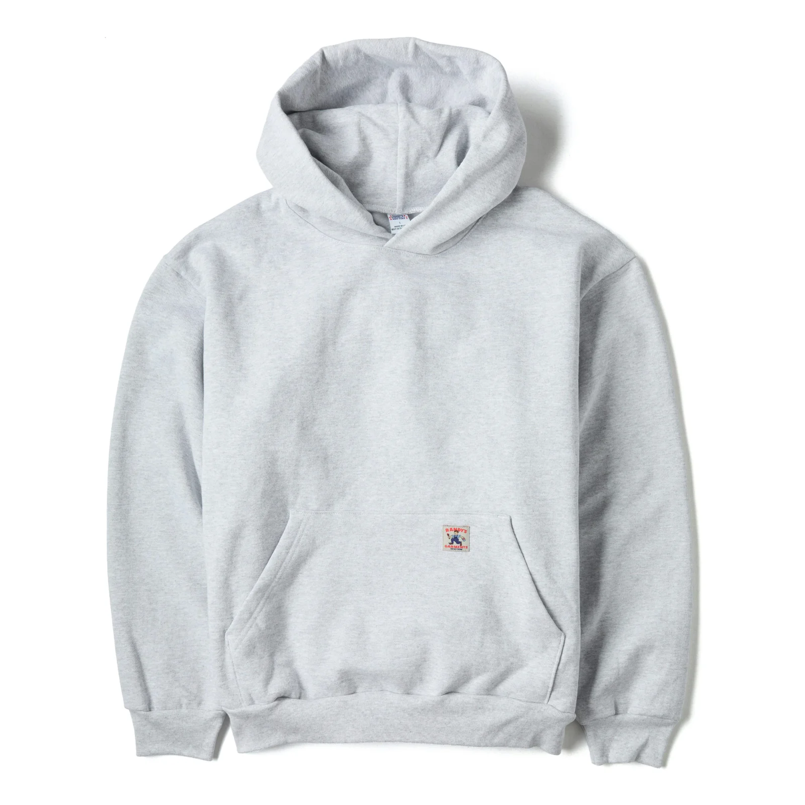 Heavyweight Logo Cross-Neck Hoodie by Randy's Garments