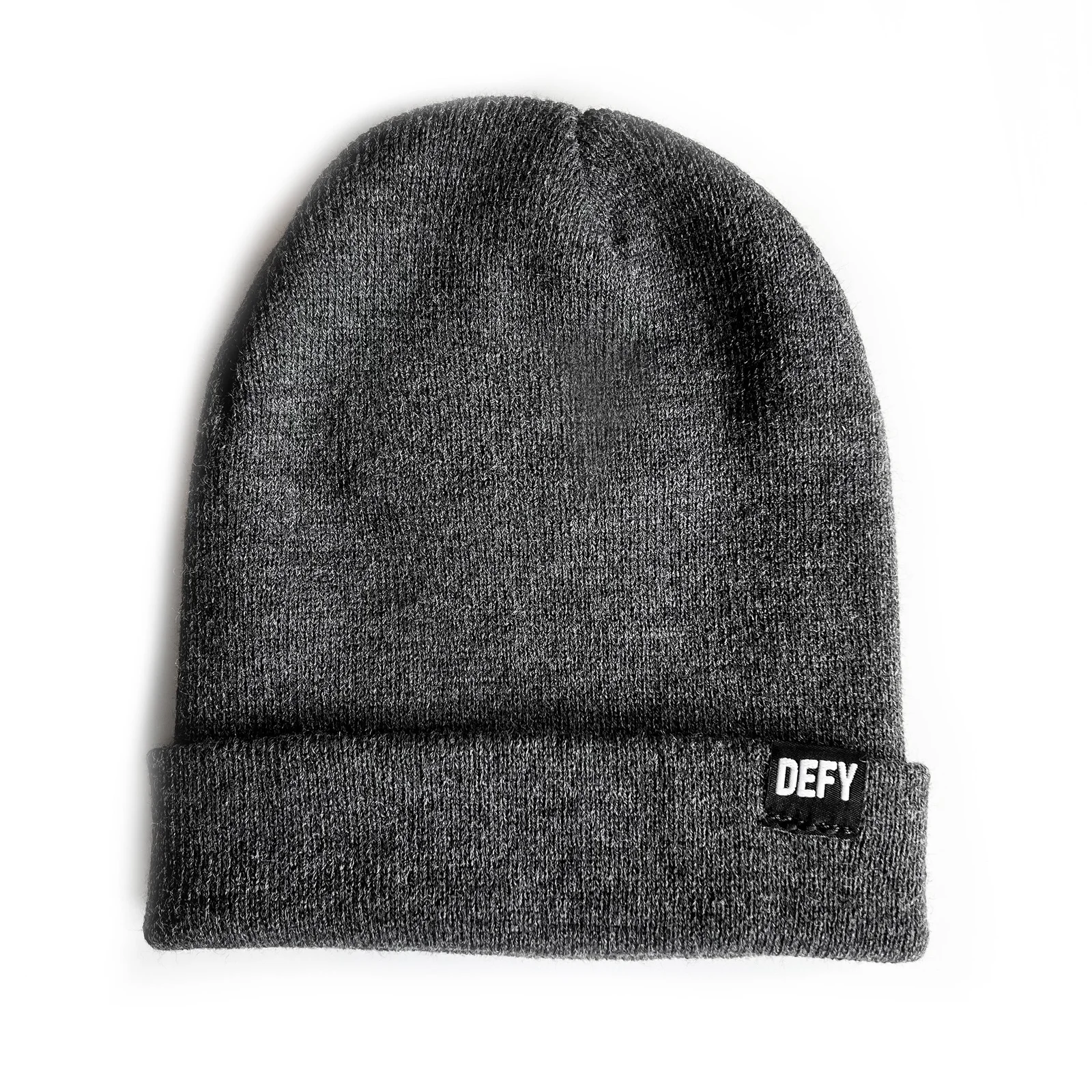 DEFY Grey Beanie by Defy Bags