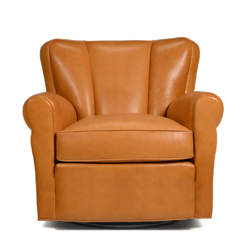 Irvington Swivel Chair by Moore & Giles