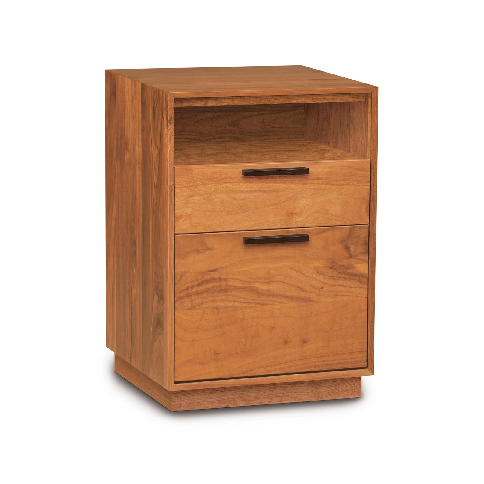 Linear Narrow Rolling File Cabinet with Cubby by Vermont Woods Studios