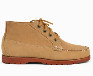 In Stock Men’s Telos Chukka CL: Capetown Trail Brick Comfort Lug Outsole by Quoddy