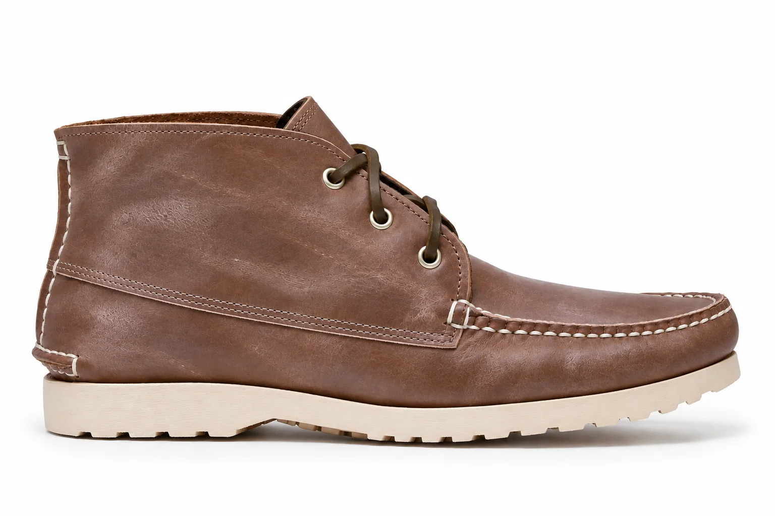 Made to Order Kennebec Chukka: Horween Marine Natural by Quoddy