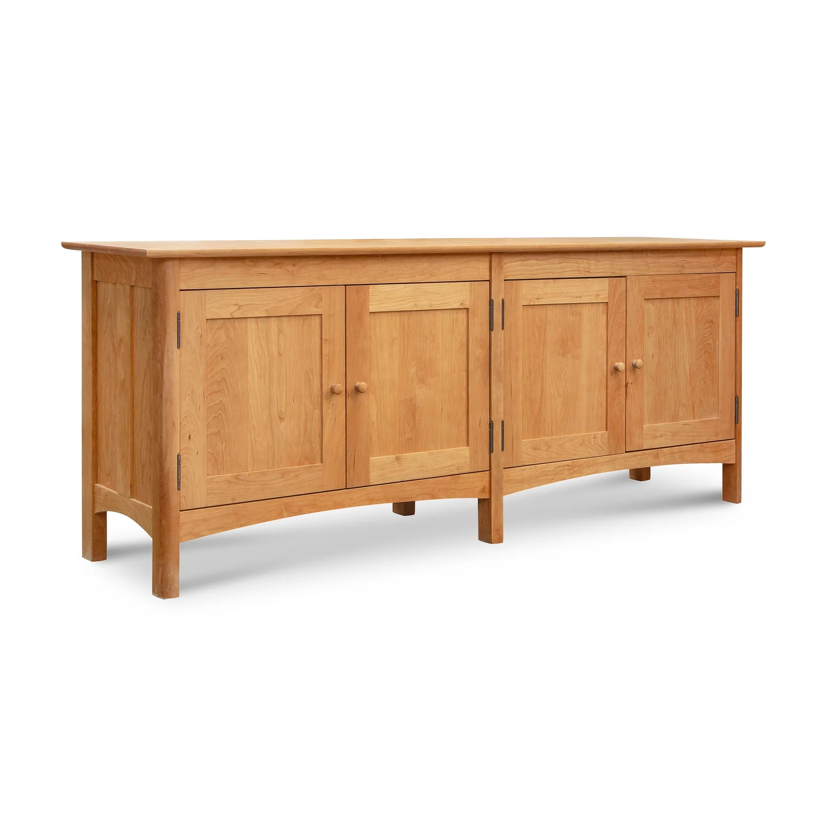 Heartwood Shaker 4-Door Console Bookcase by Vermont Woods Studios