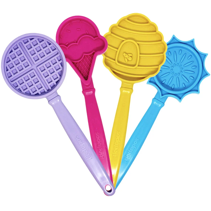 eStick Hand-Held Dog Enrichment Target Training Toy - Interactive Lick Stick | USA Made by SodaPup
