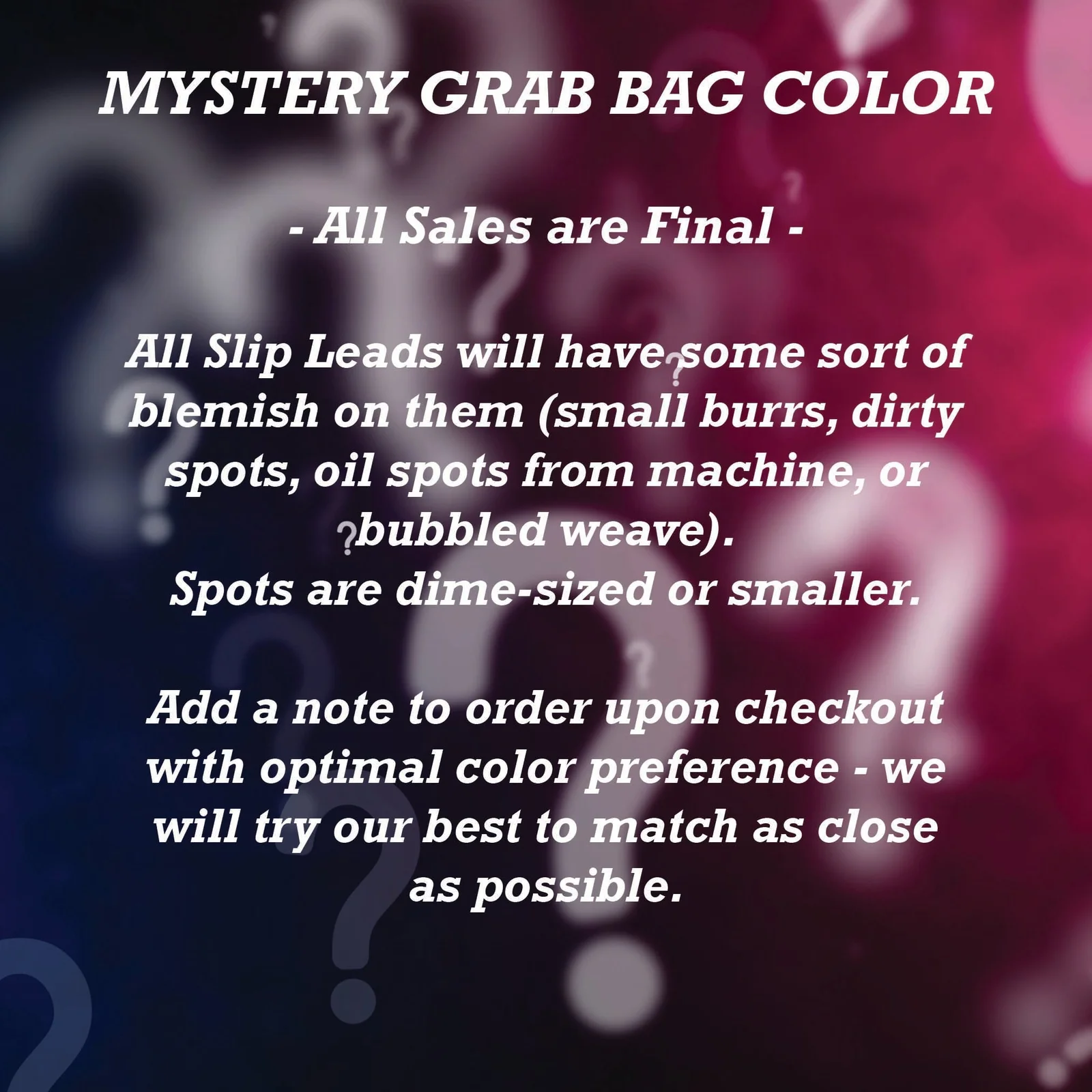 BLEMISHED Slip Leads - Mystery Grab Bag Color by Mendota Pet