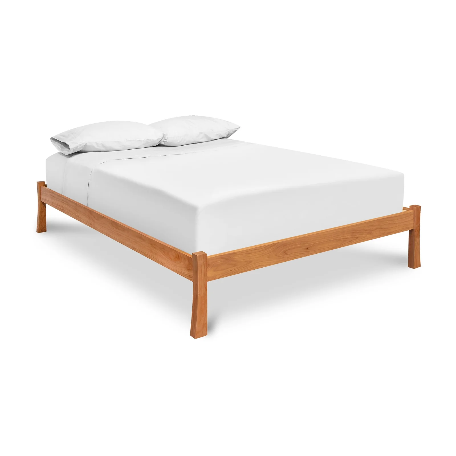 Contemporary Craftsman Studio-Style Platform Bed by Vermont Woods Studios