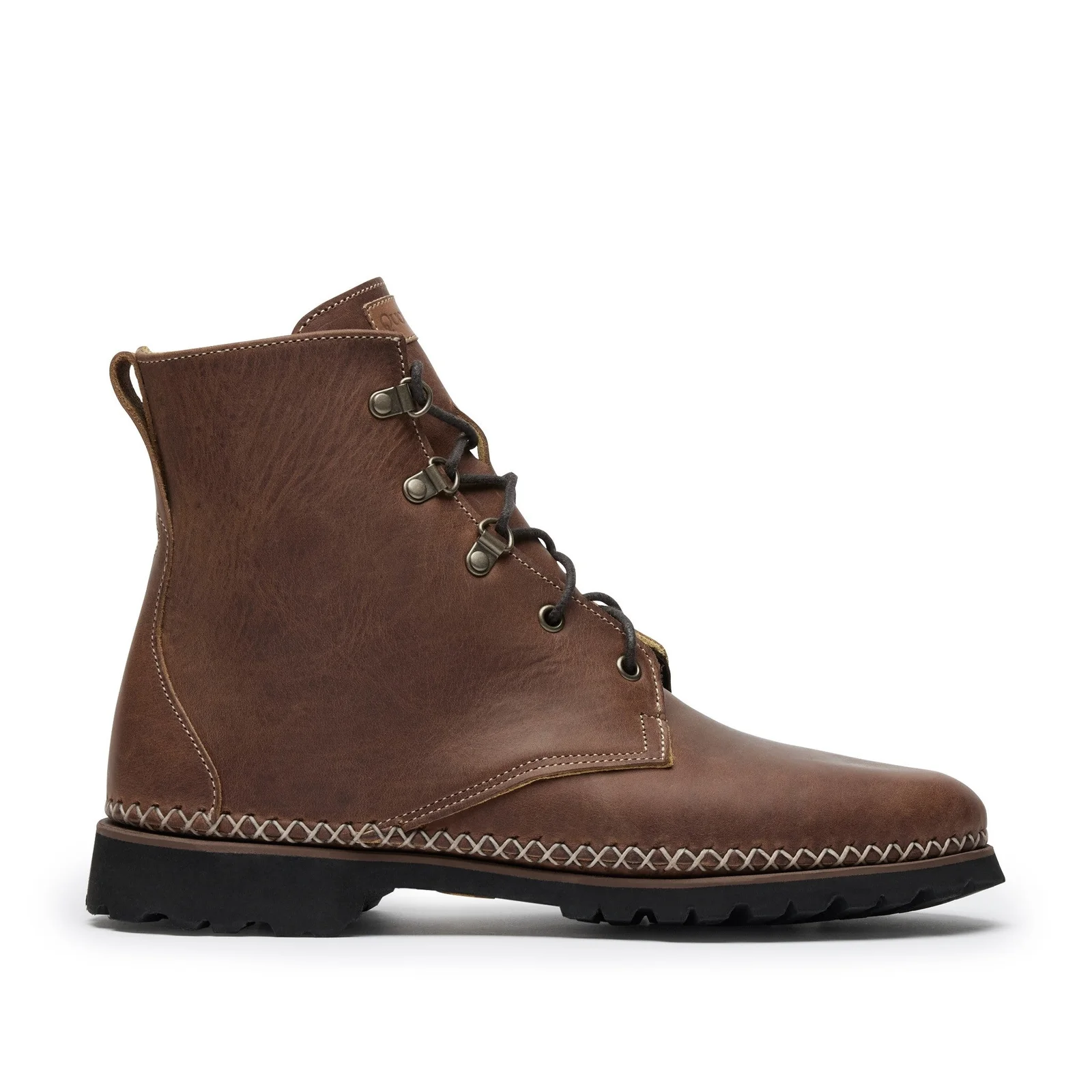Men's New Castle XStitch Boot: Brown by Quoddy