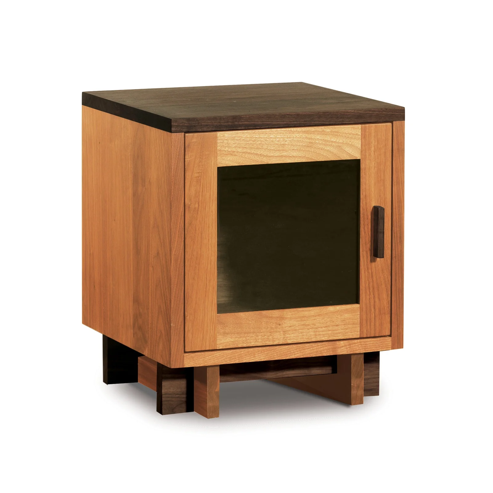 Modern American 1-Door Nightstand by Vermont Woods Studios