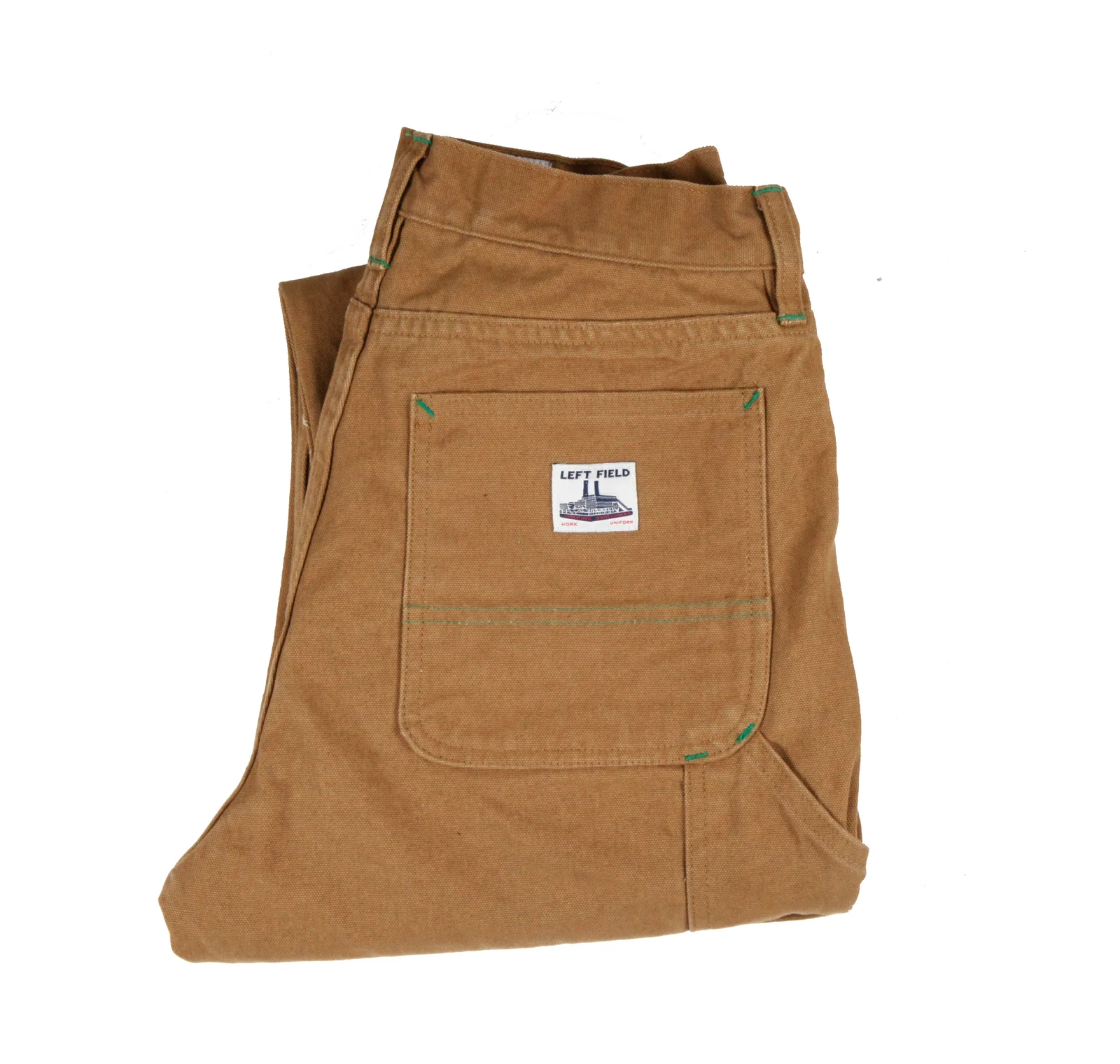 Caramel Mt Vernon Duck Double Knee Work Uniform Chino by Left Field NYC