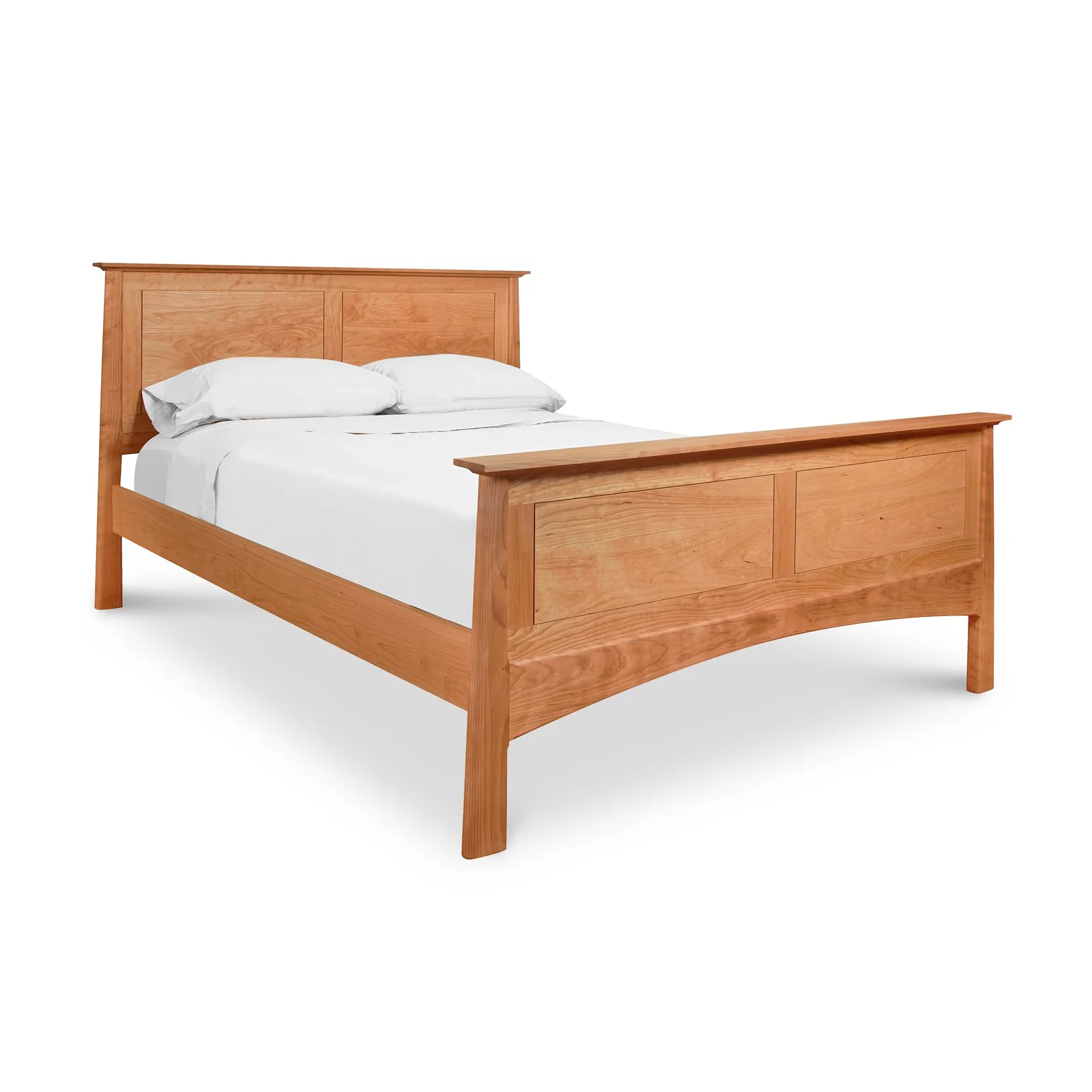 Cherry Moon Panel Bed by Vermont Woods Studios