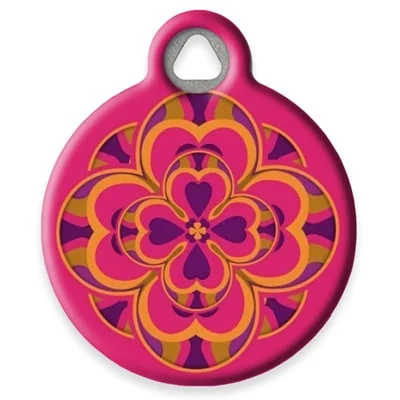 Heart 2 Heart Pet ID Tag by Dog Tag Art by Lupine Pet