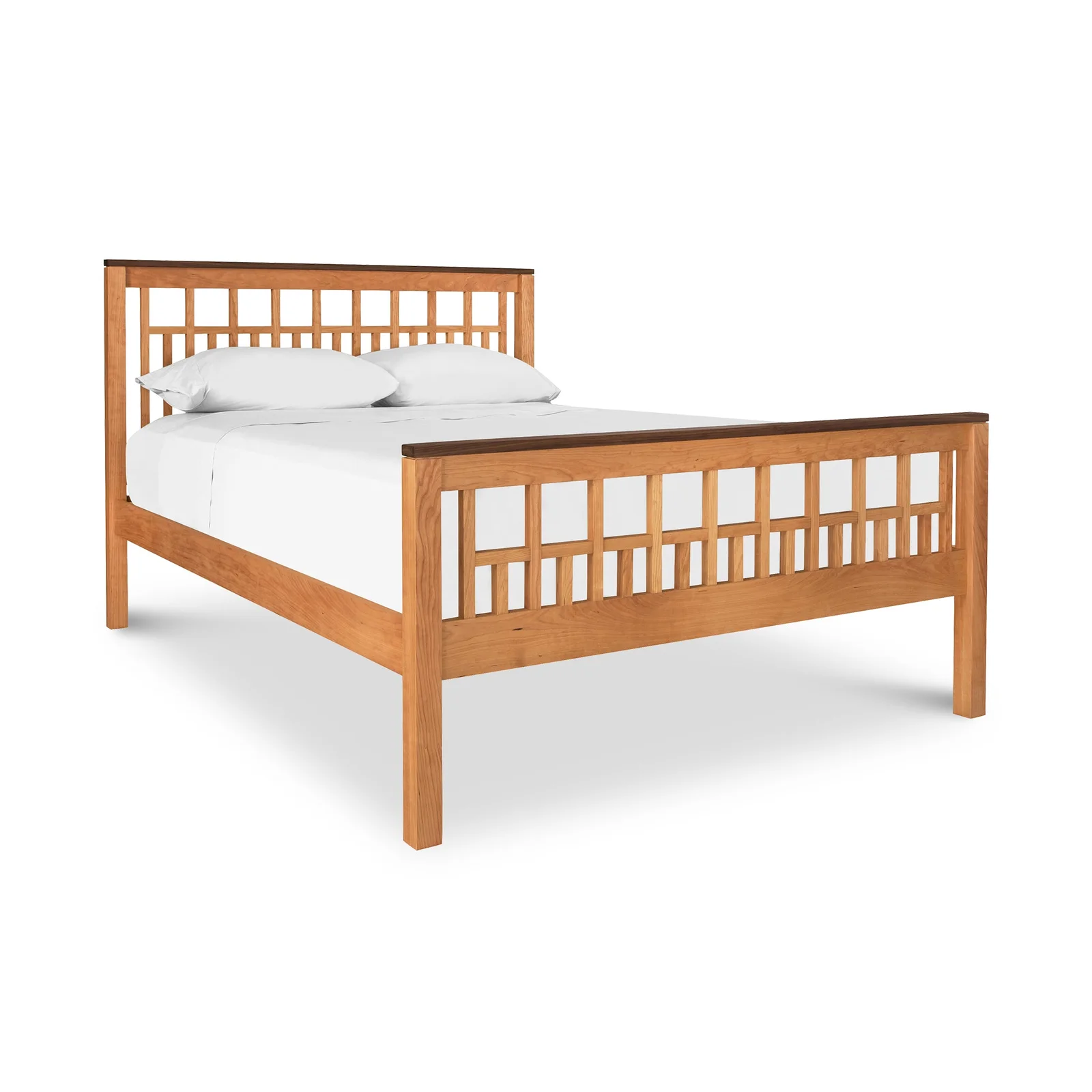 Modern American Trellis Bed by Vermont Woods Studios