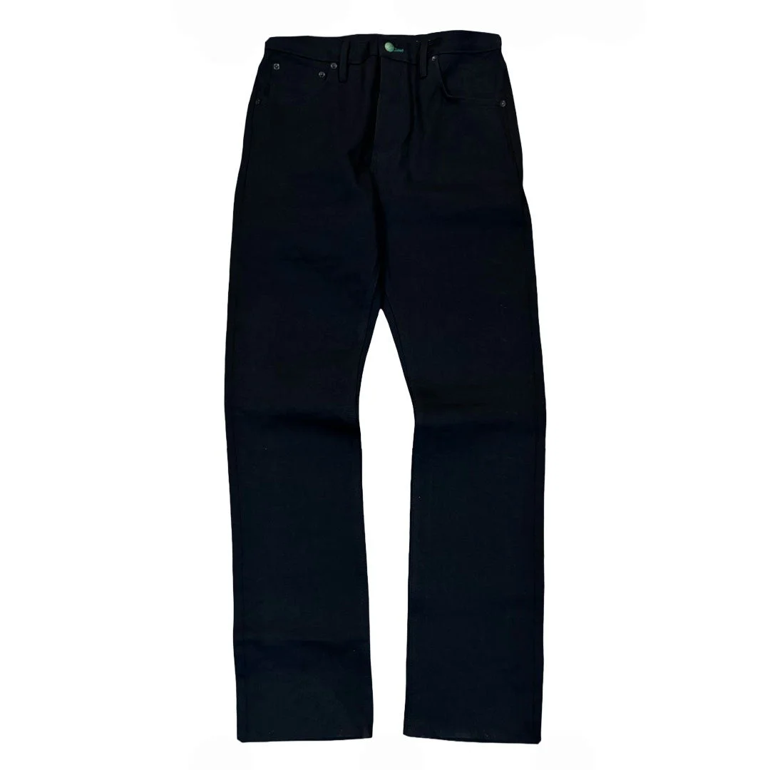Greasers Black Maria Japanese 14 oz selvedge Sulphur Denim by Left Field NYC